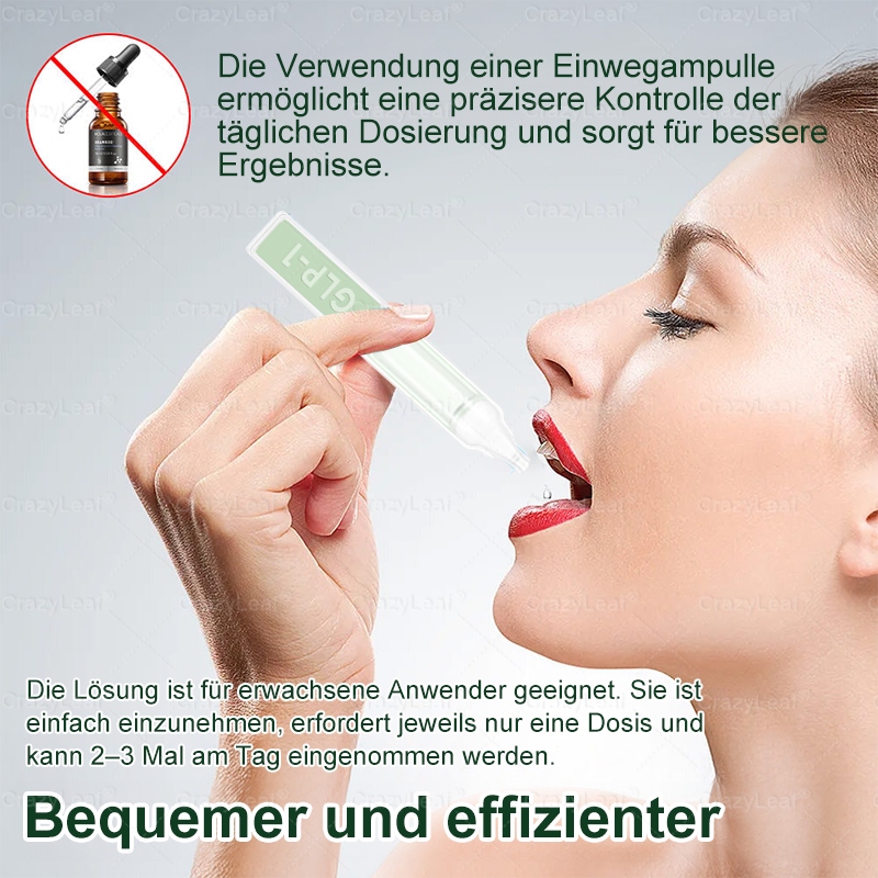 DE Klinisch bewiesen | Offizieller Shop | 𝐂𝒓𝓪𝙯𝙮𝐋𝑒𝑎𝐟® 𝚂𝖬𝐺𝘛-𝘎𝐿𝙋-1 Orallösung gegen Übergewicht, Bluthochdruck, Blutzucker- & Fettleberprobleme, Gelenkschmerzen, Müdigkeit, Energiemangel & schlaffe Haut – für mehr Gesundheit & Vitalität.